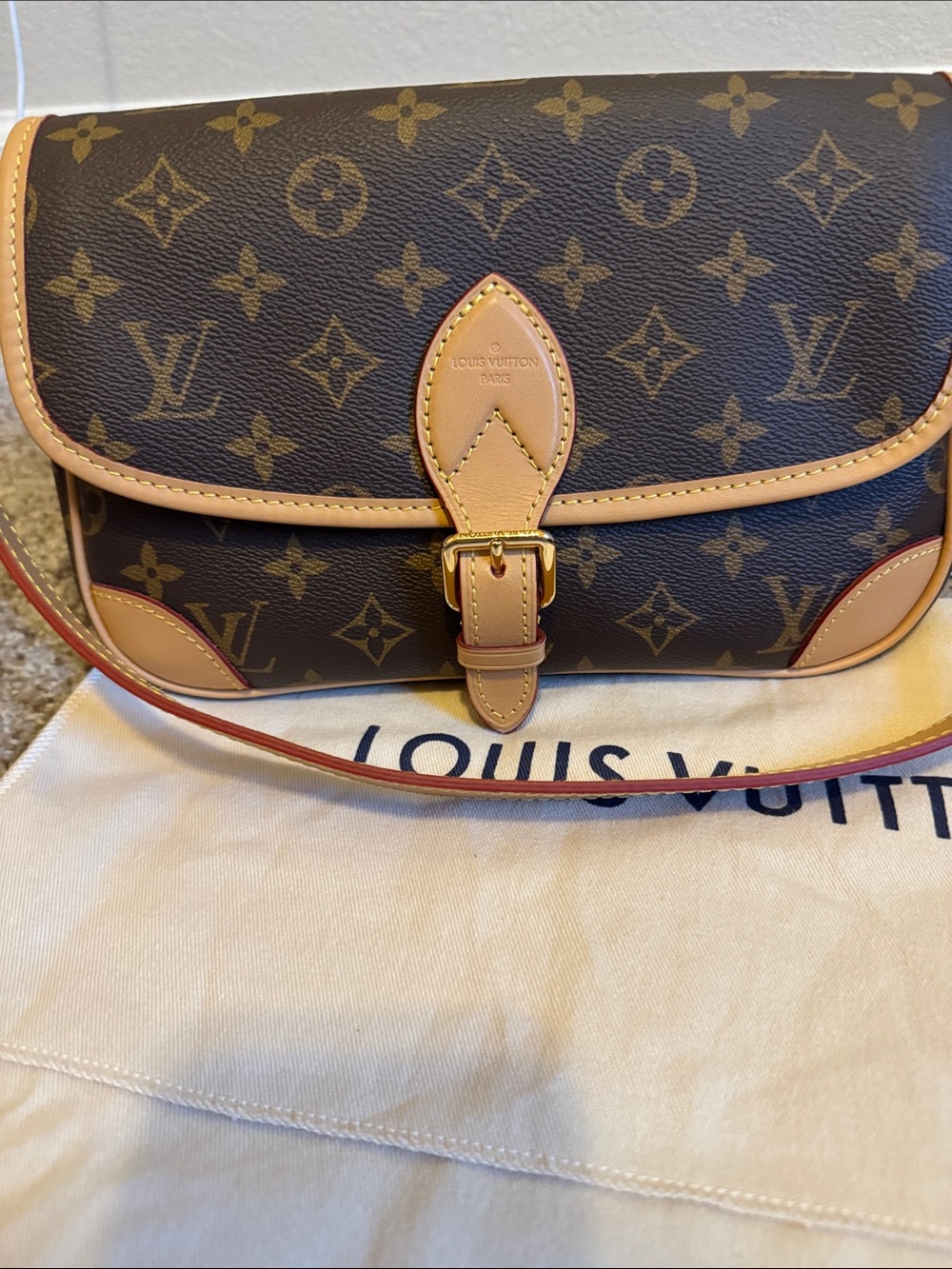 AUTHENTIC LOUIS VUITTON DIANE HANDBAG - Picture 2 of 13